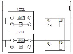 RZXL-D實際應(yīng)用接線圖