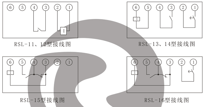 RSL-13產(chǎn)品接線圖