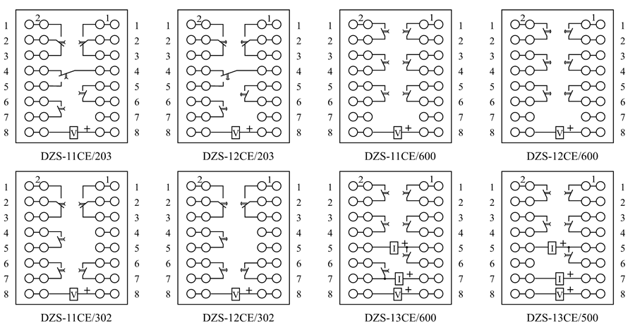 DZS-13CE/500內部接線圖