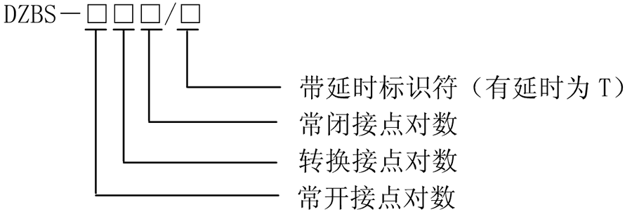 DZBS-222/T型號(hào)分類及含義