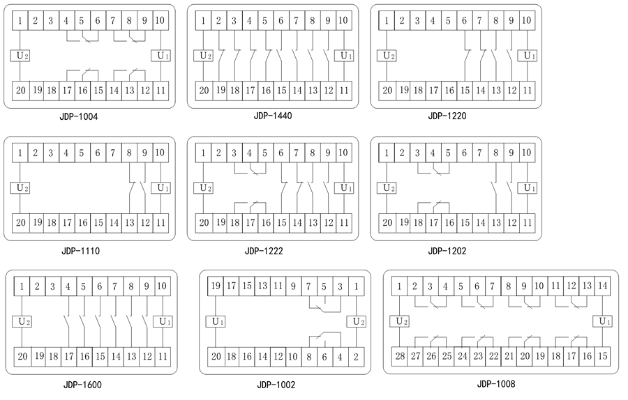 JDP-1222內(nèi)部接線圖